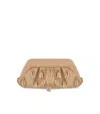 Themoirè Fringed Raffia Clutch Bag