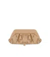 Themoirè Fringed Raffia Clutch Bag