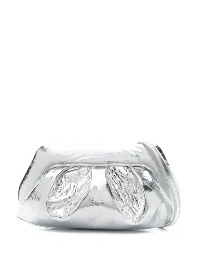 Themoirè Emera Pineapple Bag In Silver
