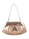 Themoirè Emera Pineapple Clutch In Pink