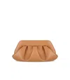 Themoirè Emera Vegan Fabric Macadamia Clutch Bag