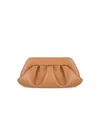 Themoirè Emera Vegan Fabric Macadamia Clutch Bag