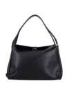 Themoirè Eudora Double-handle Top-handle Tote Bag In Black