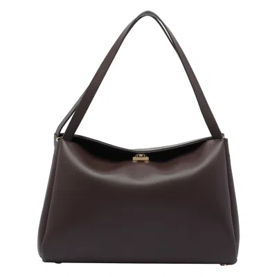 Themoirè Eudora Shoulder Bag In Brown