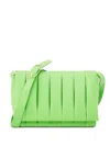 Themoirè Feronia Flap-top Cross Body Bag In Green