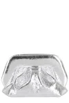 Themoirè Tia Pineapple Clutch Tia Pineapple Silver In Silver