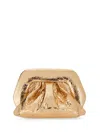Themoirè Clutch Gea In Gold