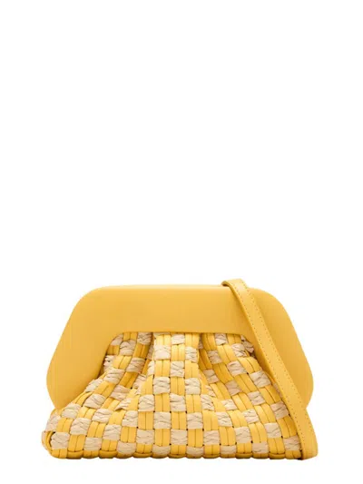 Themoirè Gea Micro Weaved Clutch