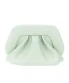 Themoirè Clutch "gea" In White