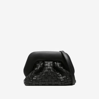 Themoire' Gea Vegan Fabric Bag In Black