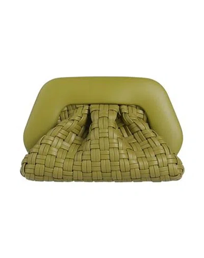 Themoirè Gea Woman Clutch Sage Green Size - Textile Fibers
