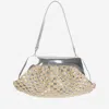 Themoirè Geo Bag With Woven Pattern