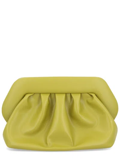 Themoirè Green Recycled Material Clutch