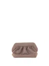 Themoirè Medium Bios Clutch Colour Mud Suede Effect In Brown