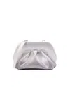 Themoirè Handbag In Silver
