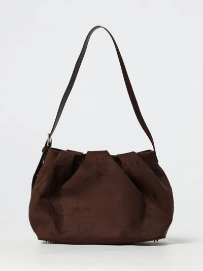 Themoirè Handbag  Woman Color Brown