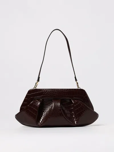 Themoirè Handbag  Woman Color Ebony In Black