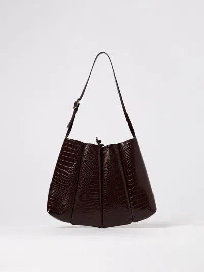 Themoirè Handbag  Woman Color Ebony In Black