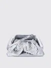 Themoirè Tia Pineapple Clutch Tia Pineapple Silver In Silver