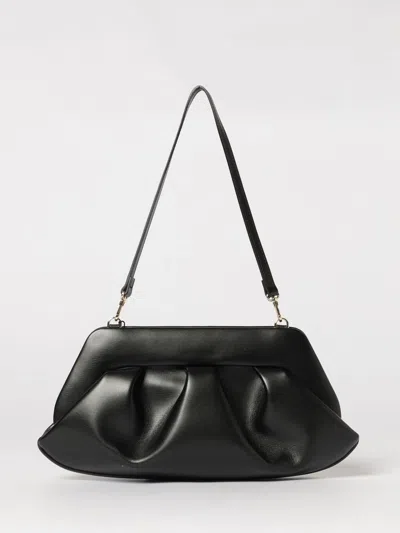 Themoirè Handbag Woman  In Black