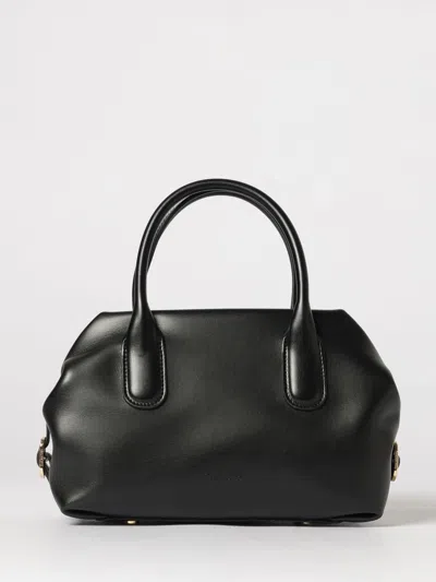 Themoirè Handbag Woman  In Black