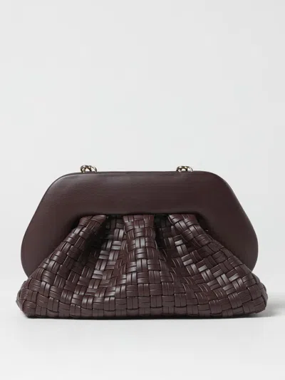 Themoirè Handbag Woman  In Brown