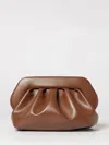 Themoirè Themoir&egrave; Bios Vegan Leather Clutch  In Brown