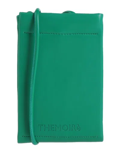 Themoirè Handbags In Green
