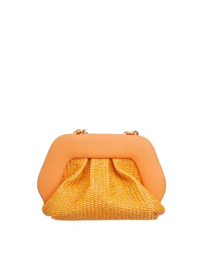 Themoirè Handbags In Orange