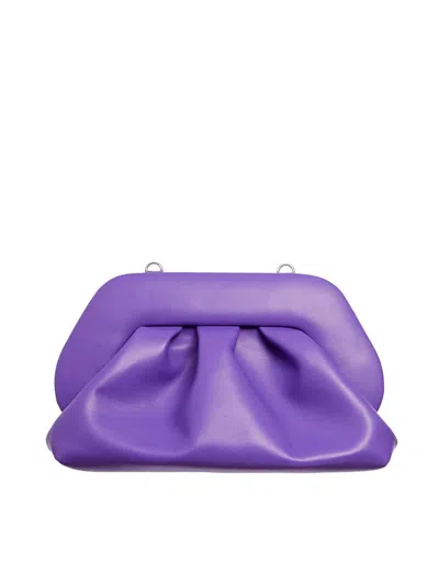 Themoirè Handbags In Purple