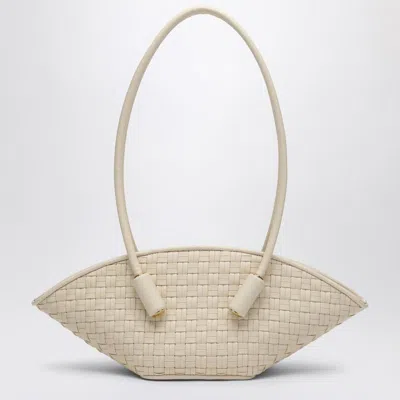 THEMOIRÈ THEMOIRÈ IVORY OLYMPIA BAG IN WOVEN ECO-