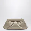 Themoirè Pleated Satin Clutch Bag Emera