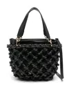 Themoirè Kobo Knots Tote Bag In Black