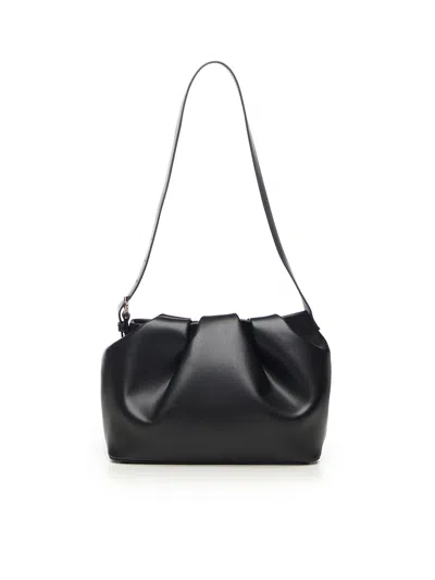Themoirè Lara Shoulder Bag In Black