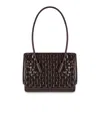 Themoirè Leila Naplak Fondant Shopping Bag In Brown