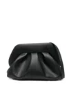 Themoirè Medium Bios Clutch Bag In Red