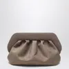 Themoirè Medium Bios Clutch Colour Mud Suede Effect In Gray