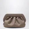 Themoirè Medium Bios Clutch Colour Mud Suede Effect In Gray