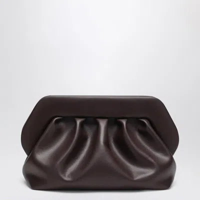 Themoirè Medium Bios Clutch Ebony