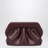 Themoirè Medium Bios Clutch Prune