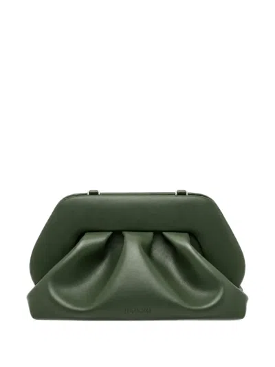 Themoirè Medium Bios Shoulder Bag In Orange