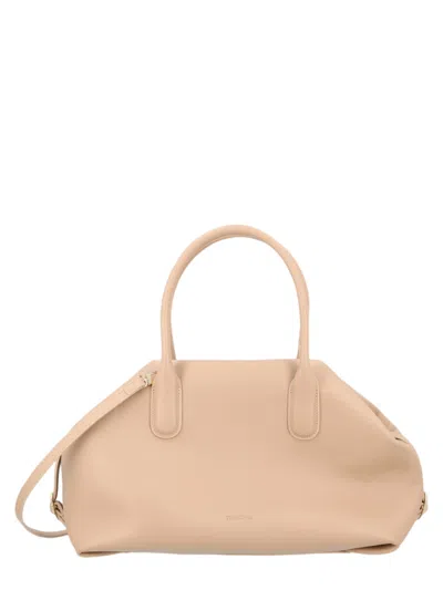 Themoirè Medium Structured Handbag With Rounded Handles And Detachable Strap In Multi