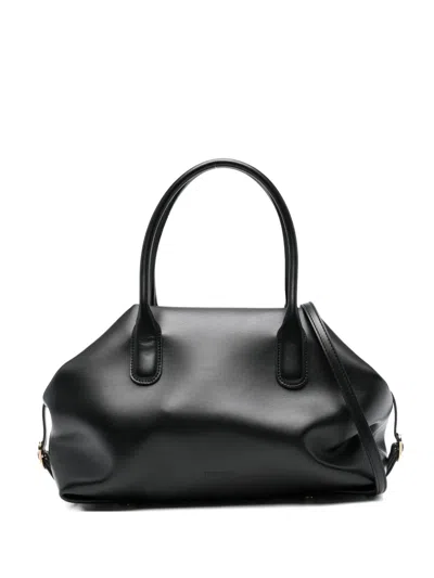 Themoirè Tallia Trank Medium Shoulder Bag In Black