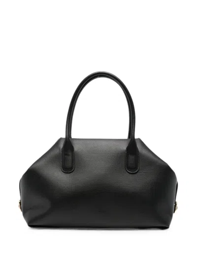 Themoirè Medium Tallia Trank Tote Bag In Black