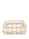Themoire' Medium Tia Clutch In Nude
