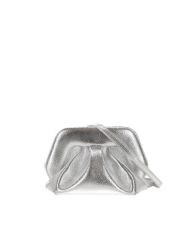 Themoire' Mini Chic Handbag In Silver