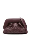 Themoirè Mini Gea Clutch Bag In Red