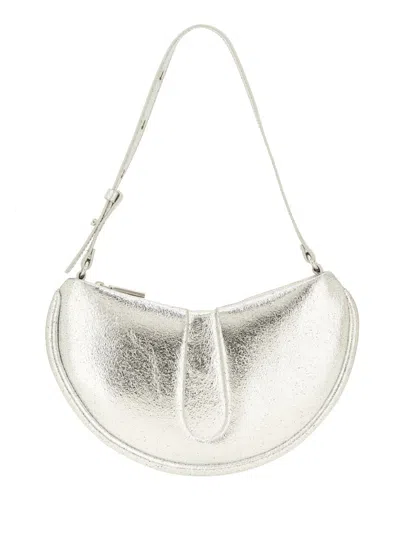 Themoirè Mini Handbag "ebe" In Silver