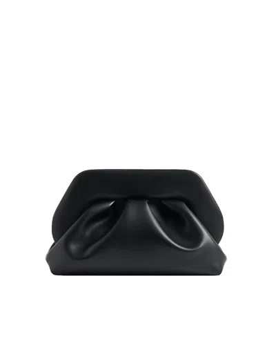 Themoire' Mini Sustainable Handbag In Black