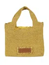 Themoirè Morea Small Raffia Bag